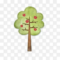 卡通小树-空若网 卡通小树-空若网