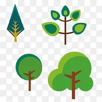 卡通小树-空若网 卡通小树-空若网