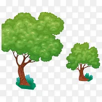 卡通小树-空若网 卡通小树-空若网