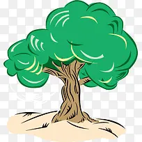 矢量卡通树-空若网 矢量卡通树-空若网