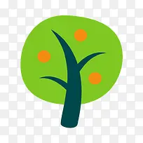 卡通清新小树-空若网 卡通清新小树-空若网