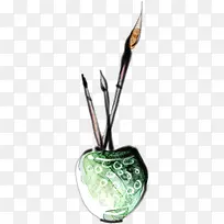 手绘毛笔-空若网 手绘毛笔-空若网