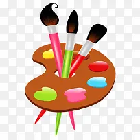 彩色画笔-空若网 彩色画笔-空若网