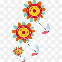 可爱花矢量-空若网 可爱花矢量-空若网