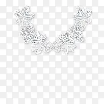 白色唯美花朵设计-空若网 白色唯美花朵设计-空若网