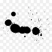喷溅墨迹墨点-空若网 喷溅墨迹墨点-空若网