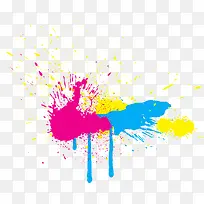 彩色墨迹-空若网 彩色墨迹-空若网