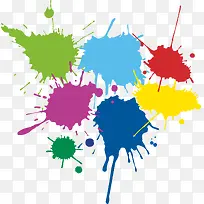 彩色墨迹-空若网 彩色墨迹-空若网