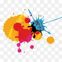 矢量手绘墨点-空若网 矢量手绘墨点-空若网