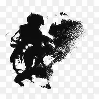 传统水墨点墨-空若网 传统水墨点墨-空若网