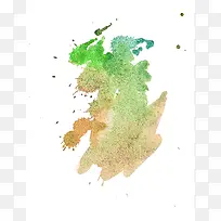 水彩墨迹笔触墨点-空若网 水彩墨迹笔触墨点-空若网