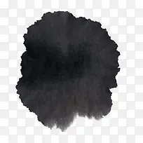 黑色水墨墨点装饰-空若网 黑色水墨墨点装饰-空若网