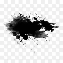水墨 墨点 泼墨 png素材-空若网 水墨 墨点 泼墨 png素材-空若网