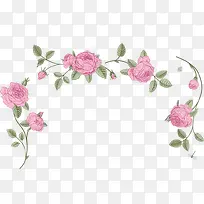 手绘玫瑰花-空若网 手绘玫瑰花-空若网