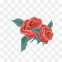 手绘玫瑰花-空若网 手绘玫瑰花-空若网