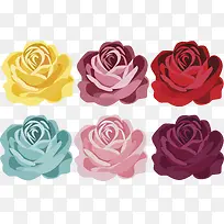 手绘玫瑰花-空若网 手绘玫瑰花-空若网