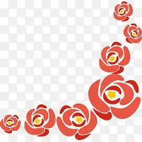卡通手绘玫瑰花边框-空若网 卡通手绘玫瑰花边框-空若网