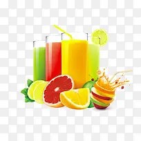新鲜水果汁免抠素材-空若网 新鲜水果汁免抠素材-空若网