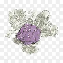 手绘紫心菜-空若网 手绘紫心菜-空若网