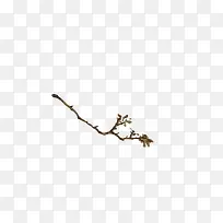 树枝折页装饰-空若网 树枝折页装饰-空若网