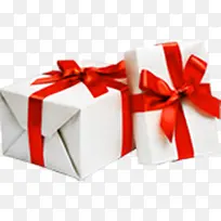 白色礼盒装饰-空若网 白色礼盒装饰-空若网