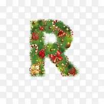 数字字母 礼盒装饰 字母R-空若网 数字字母 礼盒装饰 字母R-空若网