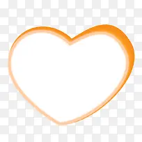 心形白色-空若网 心形白色-空若网