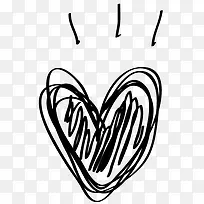 手绘心形-空若网 手绘心形-空若网