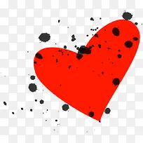 心形黑点-空若网 心形黑点-空若网