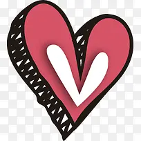 立体情人节爱心元素-空若网 立体情人节爱心元素-空若网