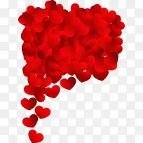 红色浪漫爱心-空若网 红色浪漫爱心-空若网