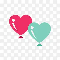 爱心气球图标-空若网 爱心气球图标-空若网