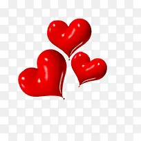 红色爱心气球-空若网 红色爱心气球-空若网