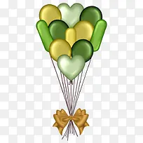 卡通手绘心形气球-空若网 卡通手绘心形气球-空若网