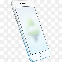 高清银色时尚苹果手机-空若网 高清银色时尚苹果手机-空若网