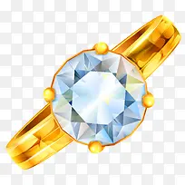 金色钻戒-空若网 金色钻戒-空若网