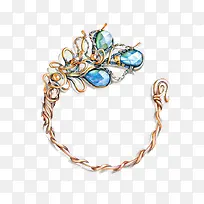 蓝色宝石戒指-空若网 蓝色宝石戒指-空若网