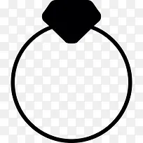 钻石戒指图标-空若网 钻石戒指图标-空若网