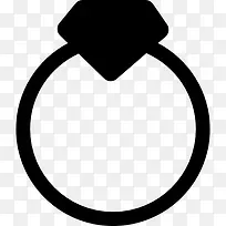 钻石戒指图标-空若网 钻石戒指图标-空若网