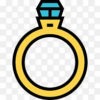 结婚戒指图标-空若网 结婚戒指图标-空若网