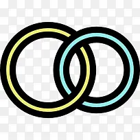 结婚戒指图标-空若网 结婚戒指图标-空若网