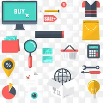 清新扁平化图标合集-空若网 清新扁平化图标合集-空若网