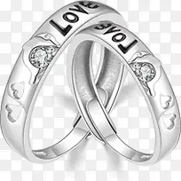 love爱钻石对戒七夕-空若网 love爱钻石对戒七夕-空若网