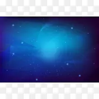 时尚蓝色集合图形-空若网 时尚蓝色集合图形-空若网