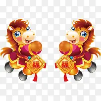 春节吉祥物高清素材-空若网 春节吉祥物高清素材-空若网