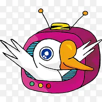 可爱吉祥物矢量素材-空若网 可爱吉祥物矢量素材-空若网