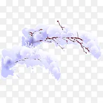 手绘紫色花-空若网 手绘紫色花-空若网