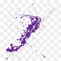 紫色清新水彩-空若网 紫色清新水彩-空若网