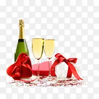 白葡萄酒高脚杯爱心礼盒-空若网 白葡萄酒高脚杯爱心礼盒-空若网