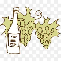 葡萄酒png矢量素材-空若网 葡萄酒png矢量素材-空若网